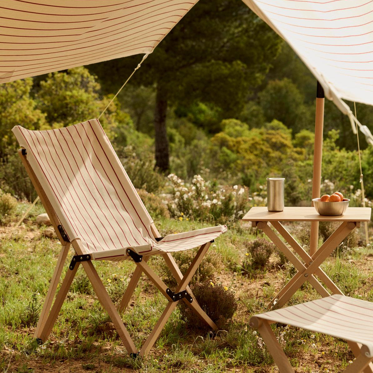 Hay Palissade Market folding chair