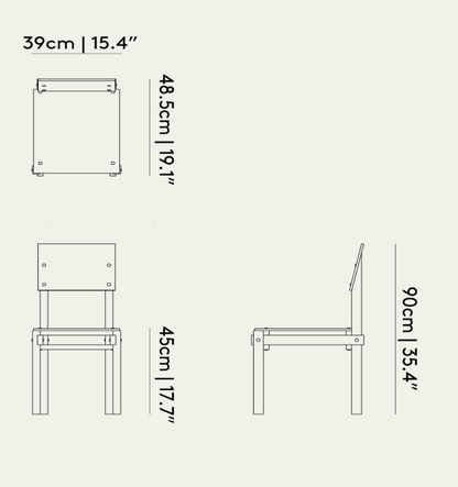 Pastoe Military Chair