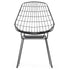 Pastoe SM05 Wire Dining Chair zwart