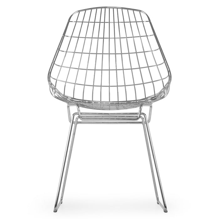 Pastoe SM05 Wire Dining Chair chroom kleur