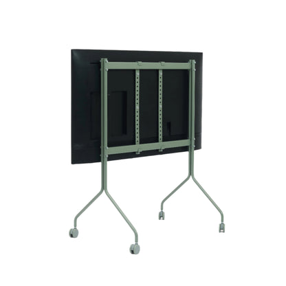 Pedestal Moon Rolling TV-standaard Mossy Green achterkant 