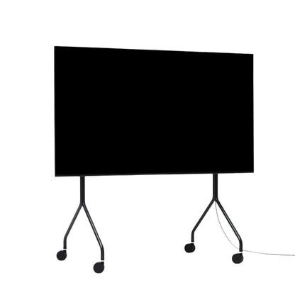 Pedestal Moon Rolling TV-standaard in de kleur Charcoal 