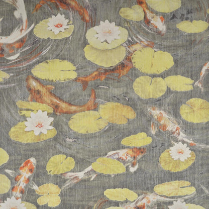 Pierre Frey behang Le Bassin aux Nénuphars Lac FP288001