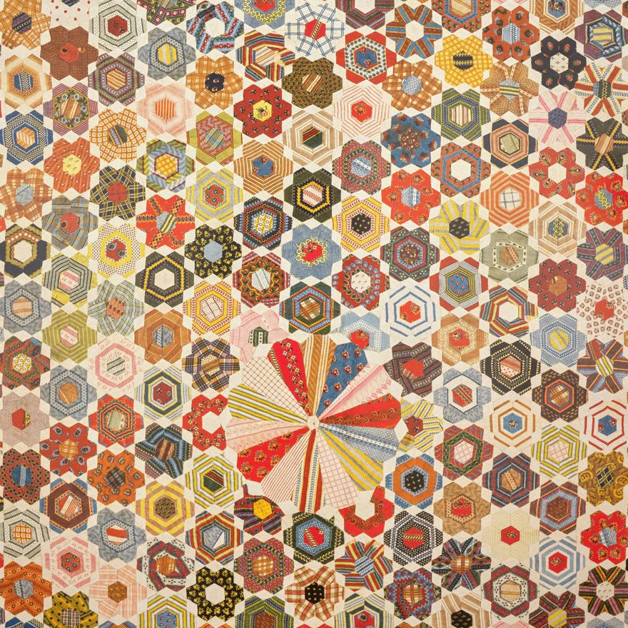 Pierre Frey behang Quilt Multicolore FP224001