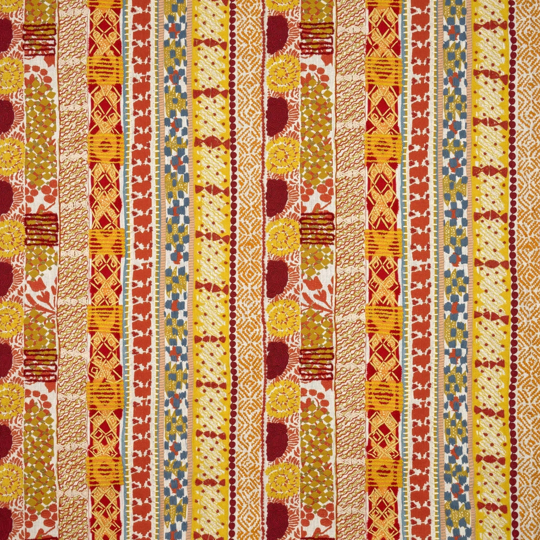 Pierre Frey stof Frida Carmin Éclatant F4127002