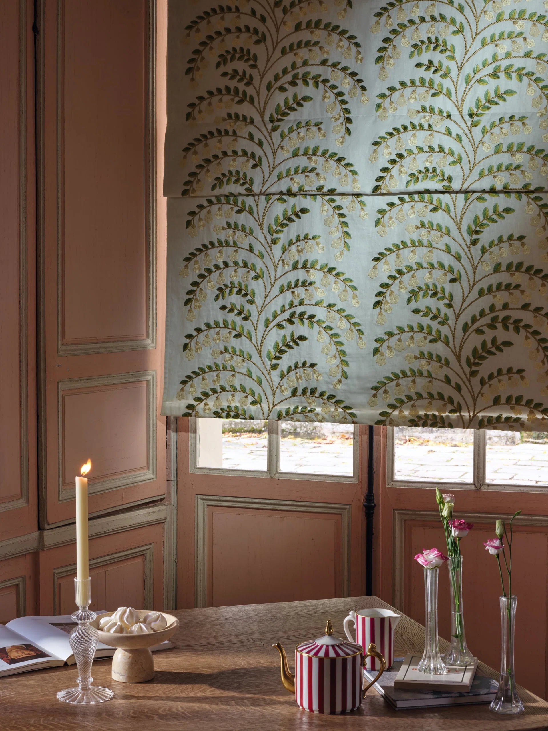 Pierre Frey stof Jasmine Aqua F4107002