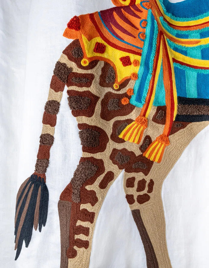 Pierre Frey stof La Girafe du Carrousel Multicolore F4071001
