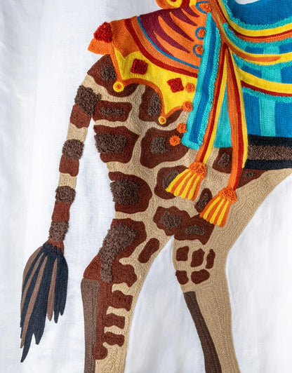 Pierre Frey stof La Girafe du Carrousel Multicolore F4071001