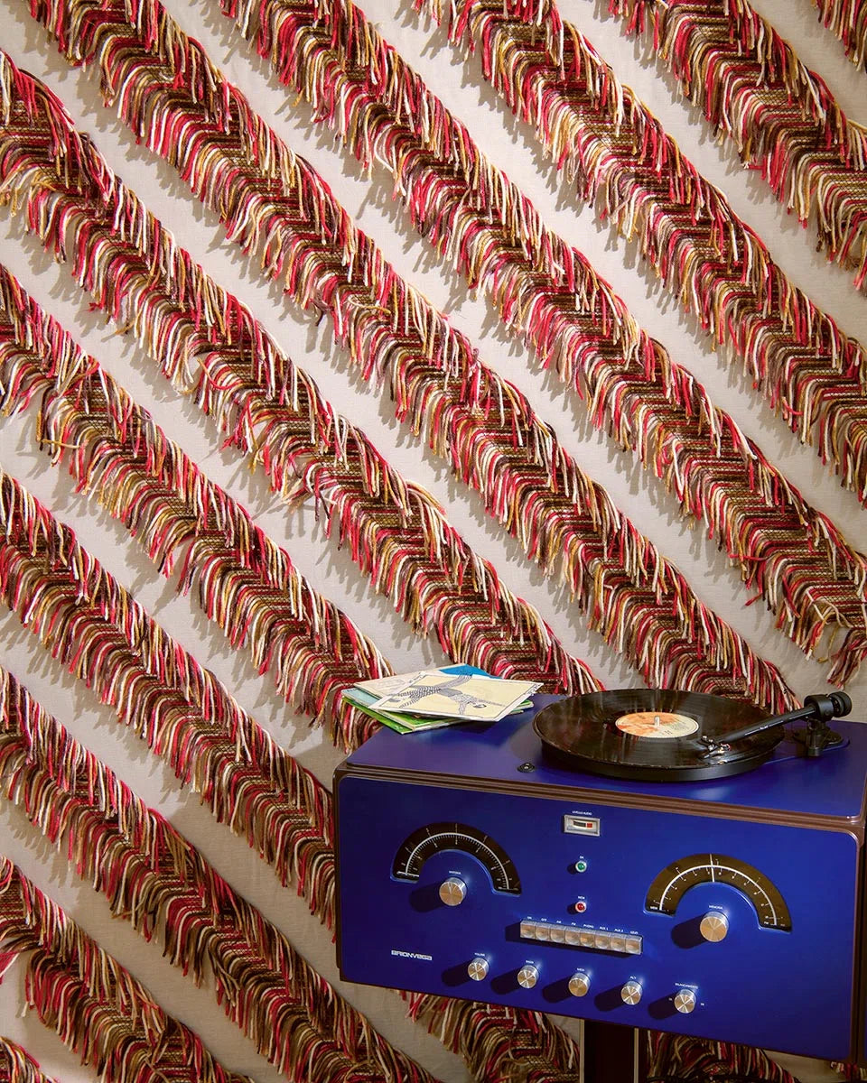 Pierre Frey stof Poncho Grenade F3979001 wandkleed