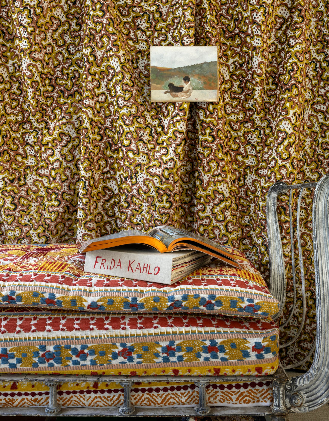 Pierre Frey stof Sinularia Corail F4124002