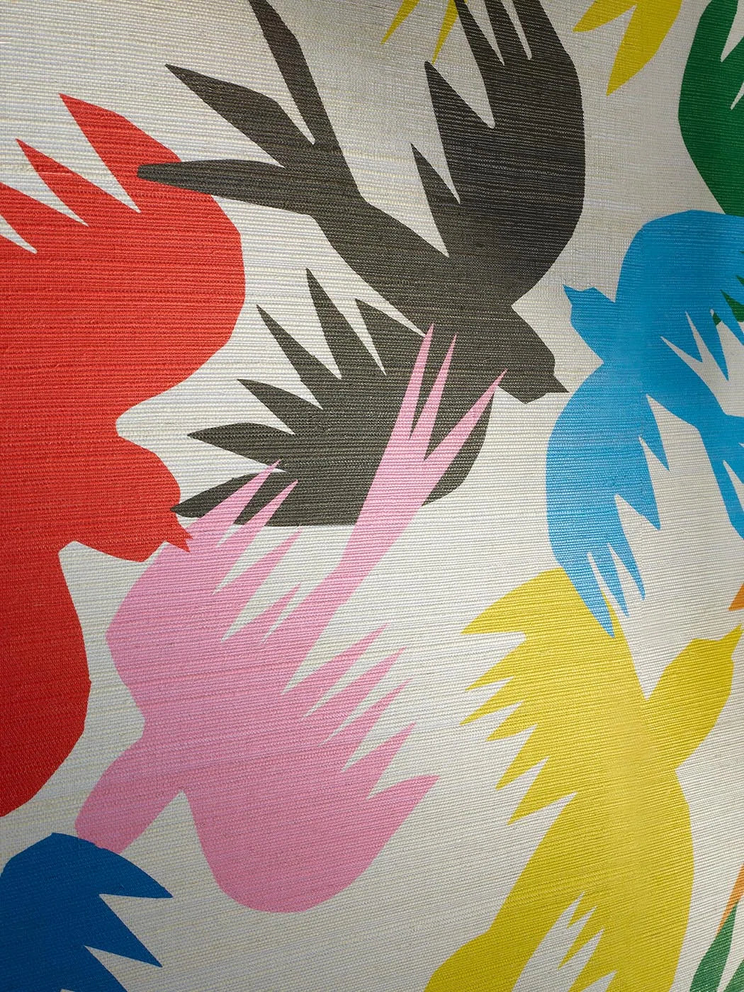 Pierre Frey behang Bird Traffic Multicolore FP207001