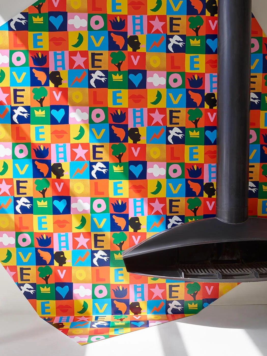 Pierre Frey behang Game of Love Multicolore FP204001