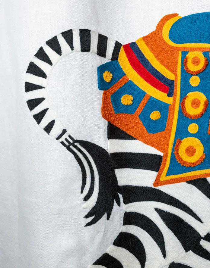 Pierre Frey stof La Zebra du Carrousel Multicolore F4069001