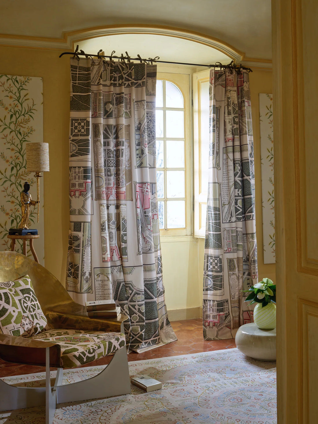 Pierre Frey stof Les Jardins De Versailles F4094001 - Original sfeerafbeelding