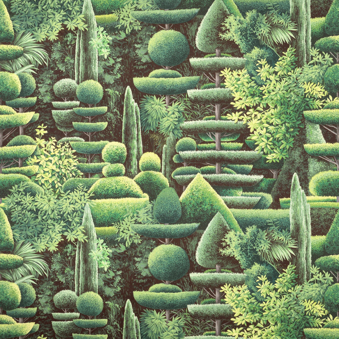 Pierre Frey stof Les Topiaires F4099001 - Printemps