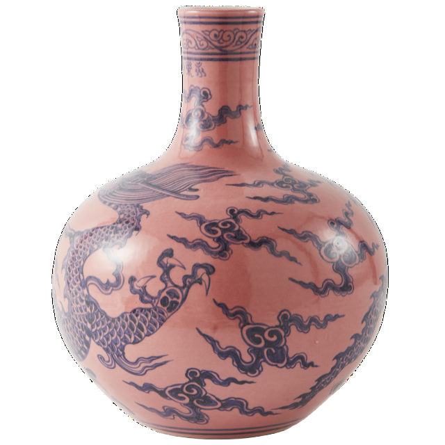 Pols Potten Dragon ball body vaas Pink