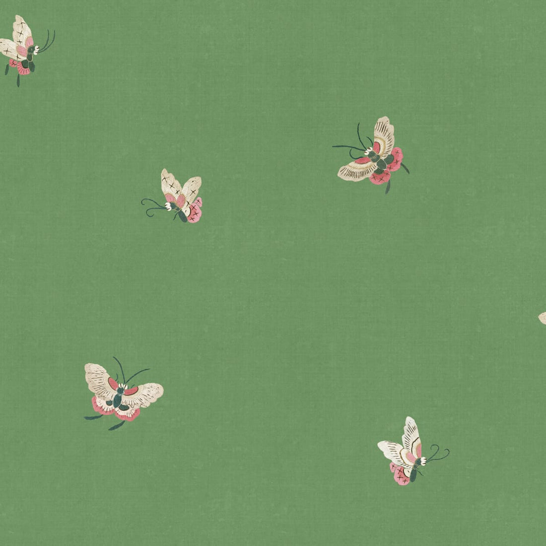Sandberg Butterflies Green S10449