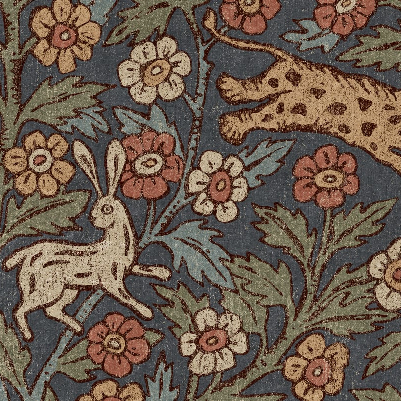 Sandberg behang Eden Classic Blue S10744