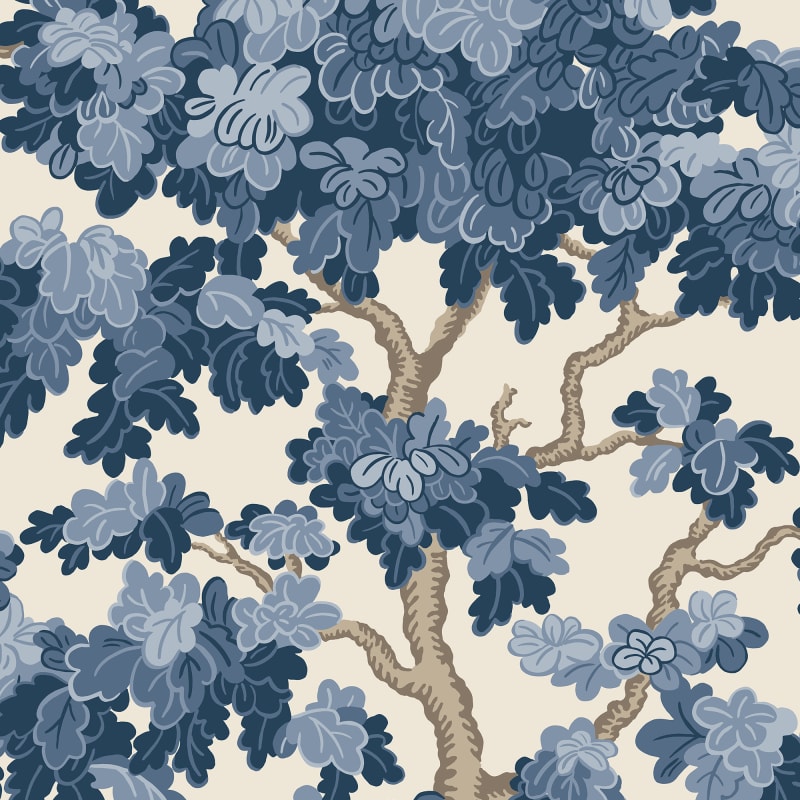 Sandberg behang Eken Blue S10791