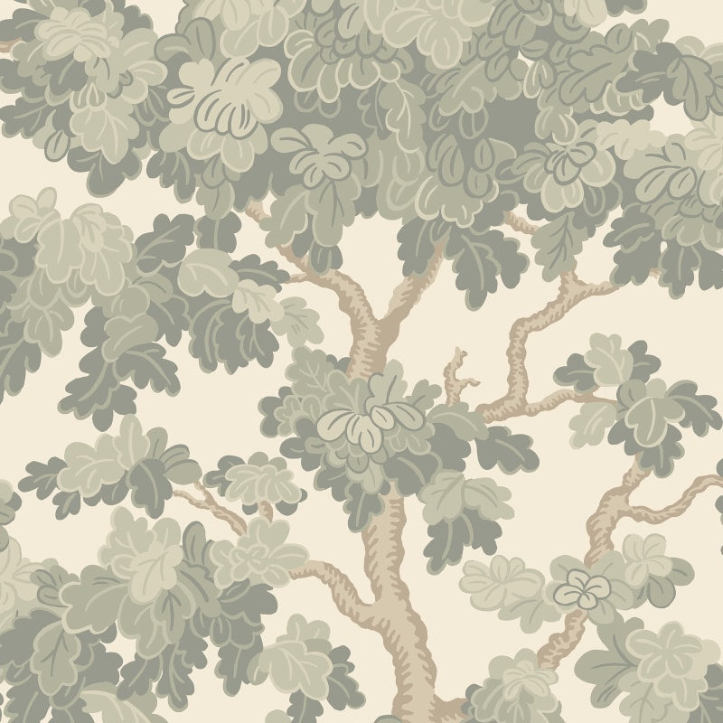 Sandberg behang Eken Garden Green S10792