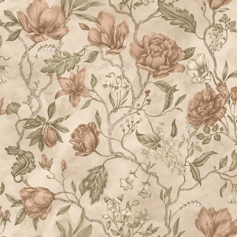 Sandberg behang Linda Blush S10795