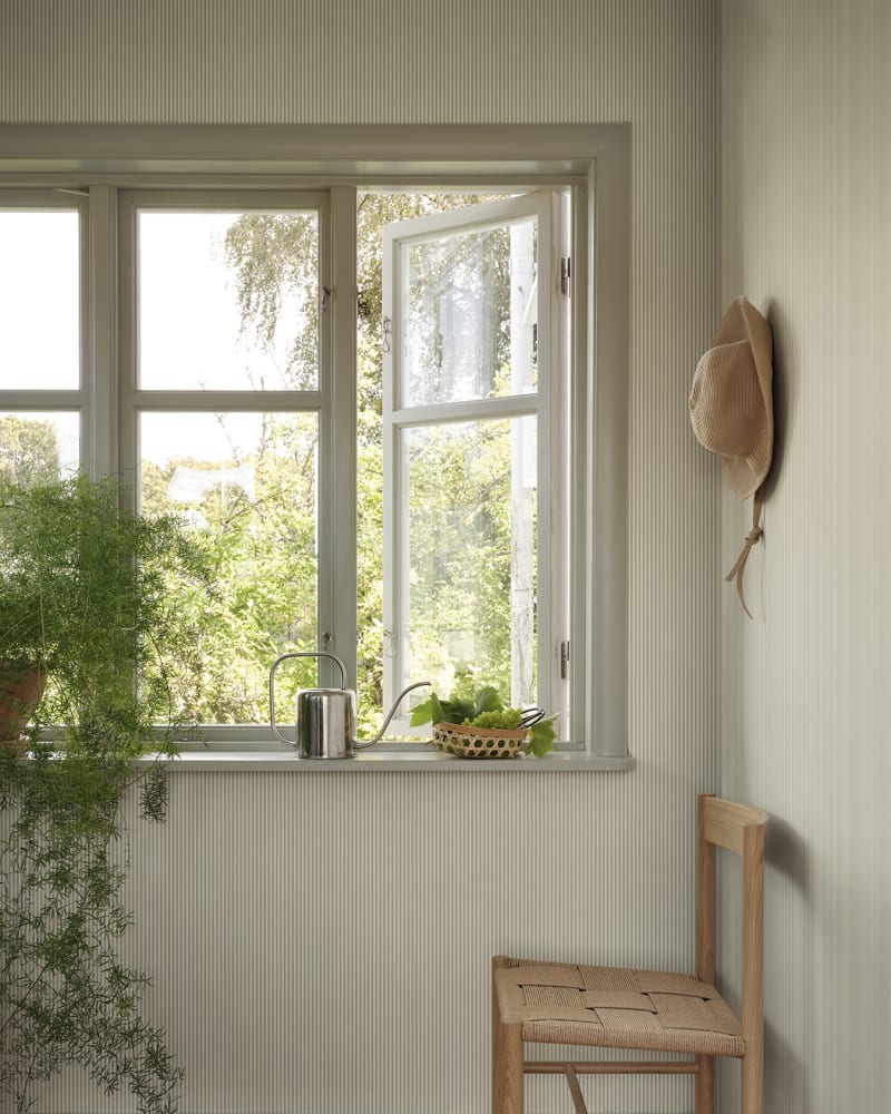 Sandberg behang Fabian Garden Green S10799 sfeerbeeld