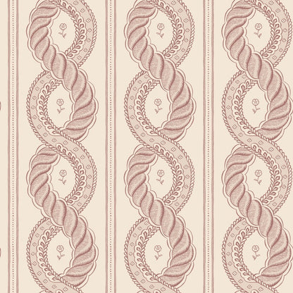 Sandberg behang Emilion Burgundy S10849