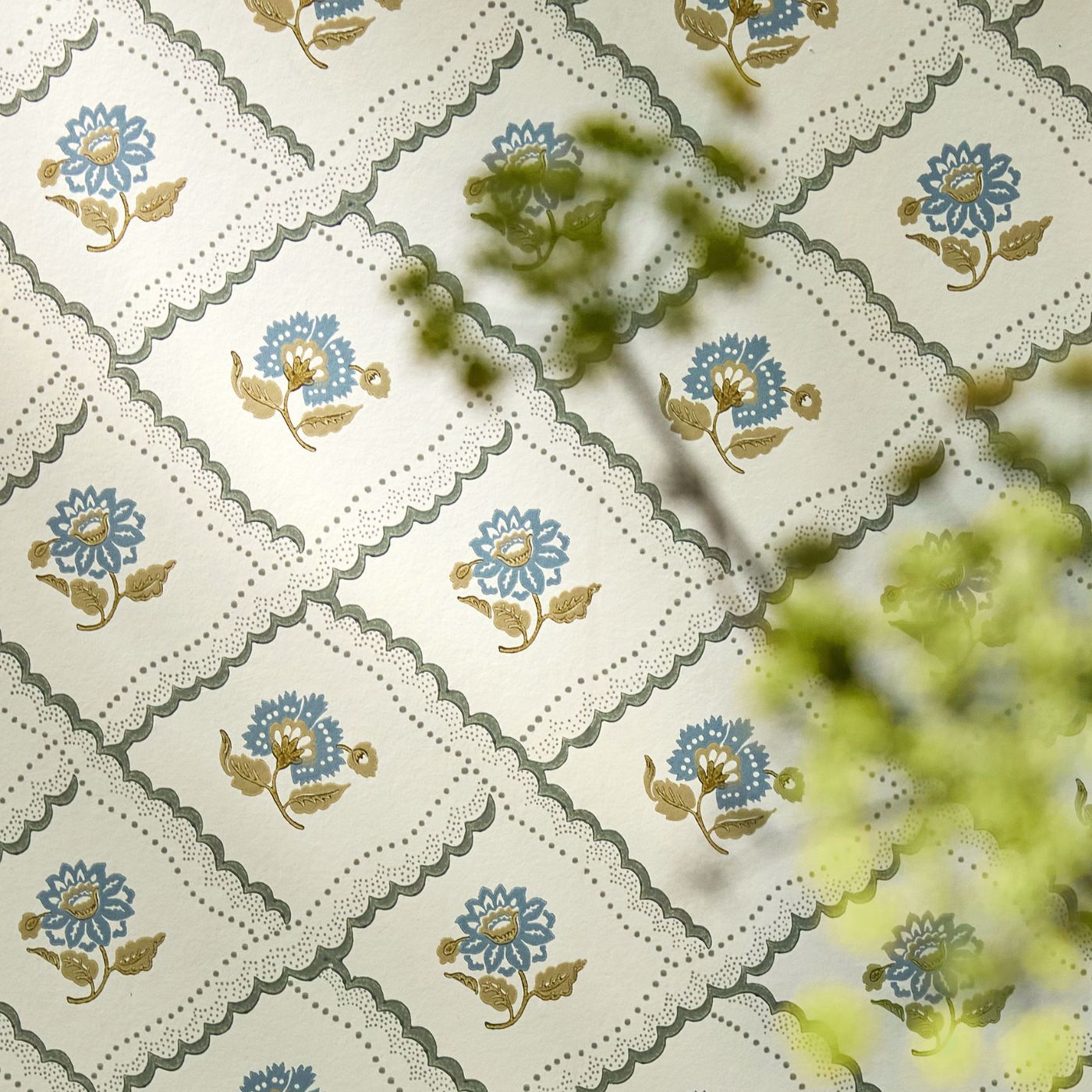 Sanderson Fairdown Forest/Olive 217440