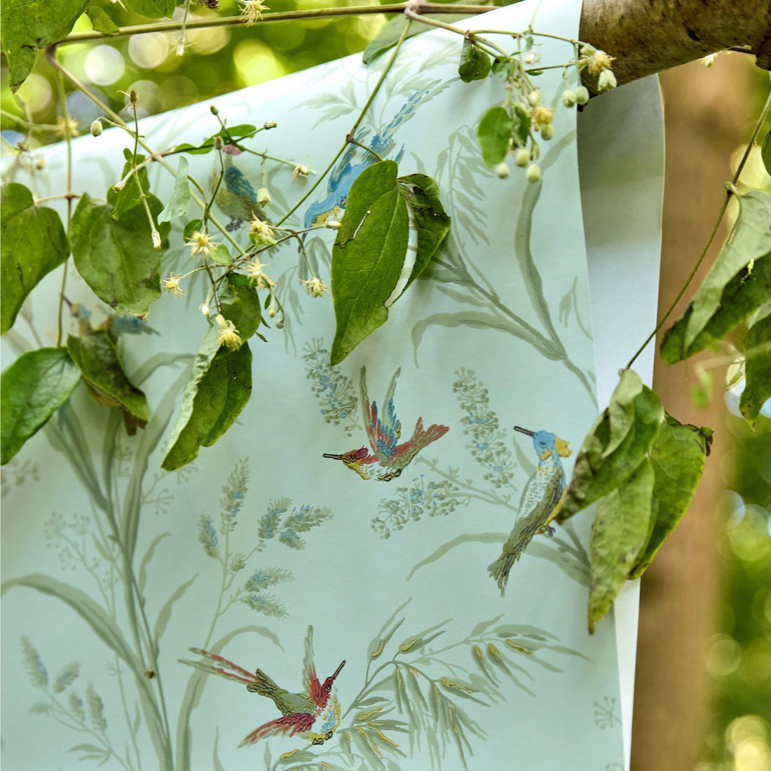 Sanderson Tuileries Sage/Multi 214082