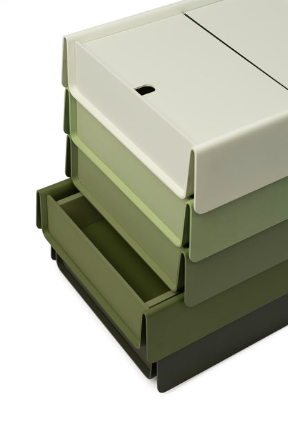 Established &amp; Sons Side Stack bijzettafel met lades