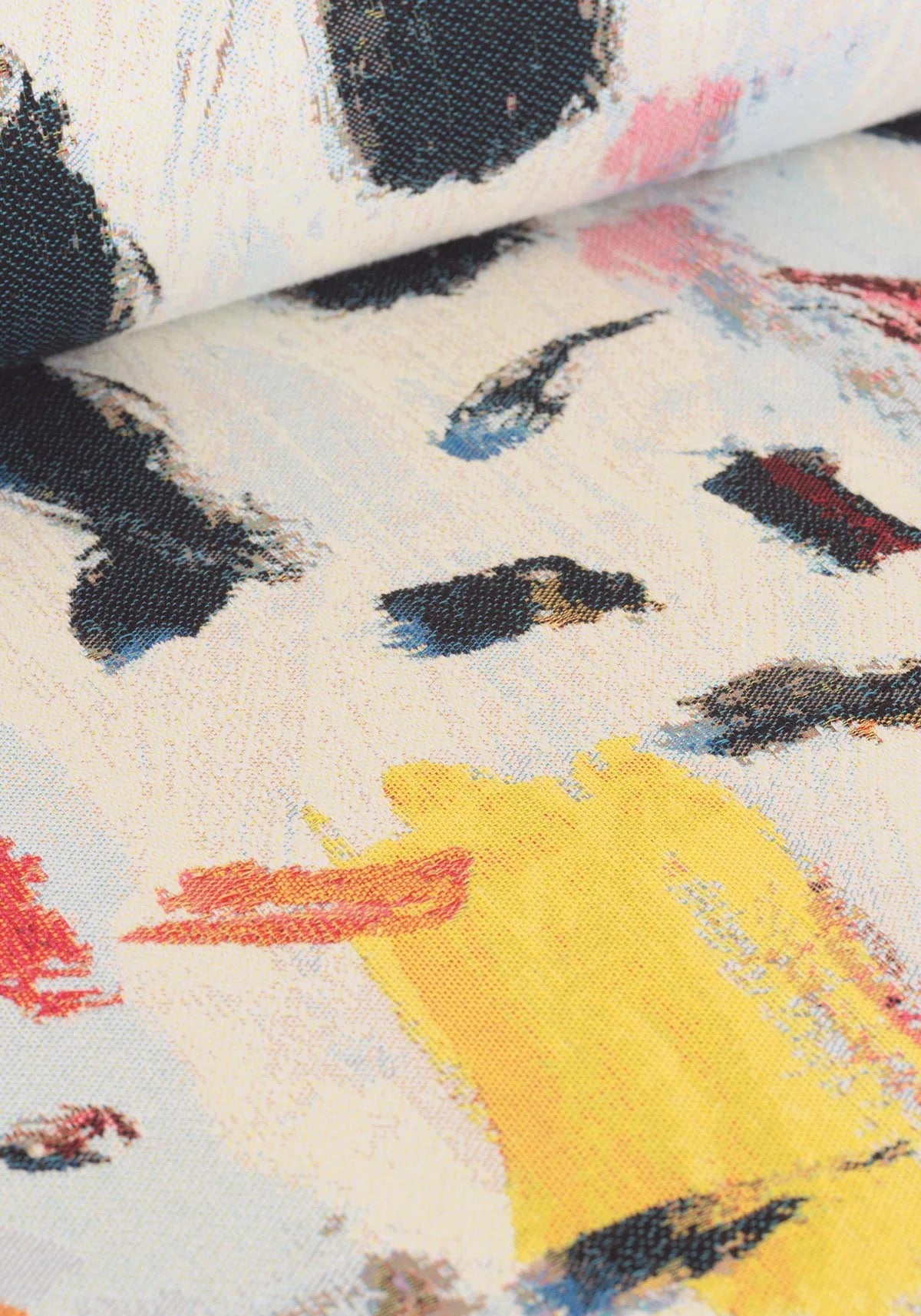 Pierre Frey stof Arty tapisserie multicolore F3791001 wandkleed