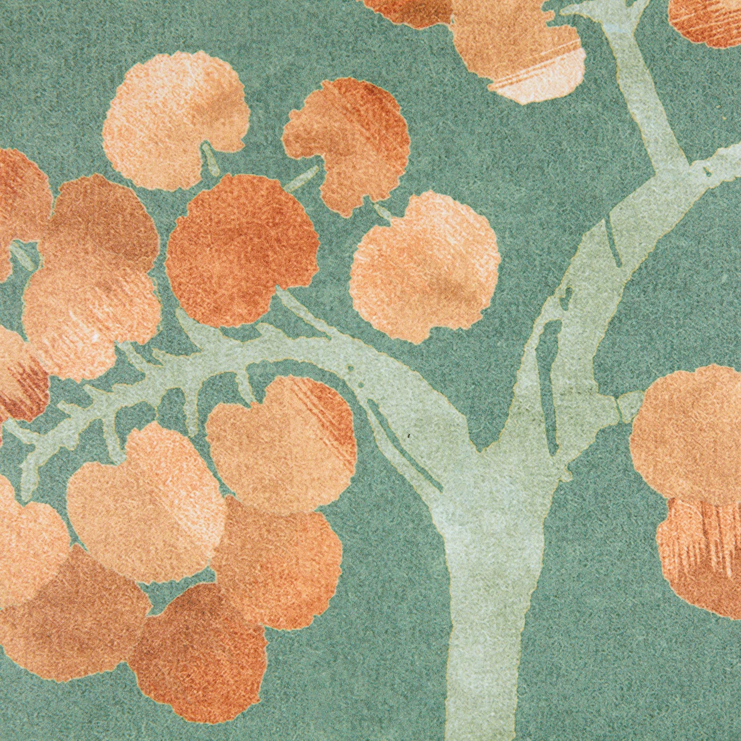 Jennifer Shorto behang Sugar Magnolias Autumn Rust