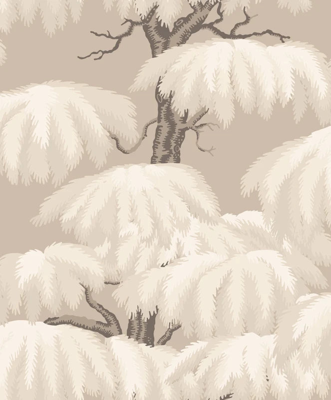 Sandberg behang Alba - Beige S10663 vliesbehang 