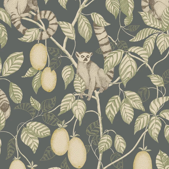 Sandberg behang Elliot in de kleur Dark Blue S10632