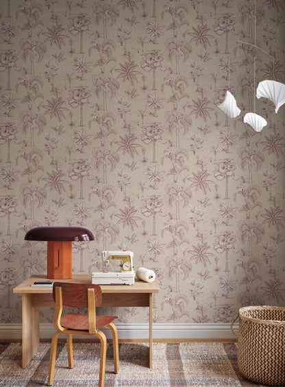 Sandberg behang Adele Beige S10650