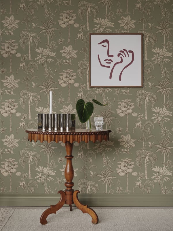 Sandberg behang Adele Green S10651