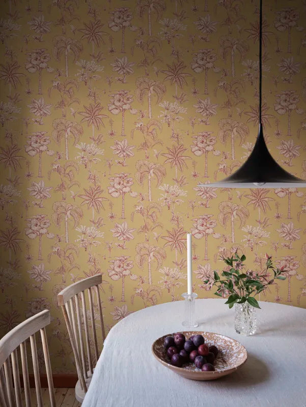 Sandberg behang Adele Yellow S10652
