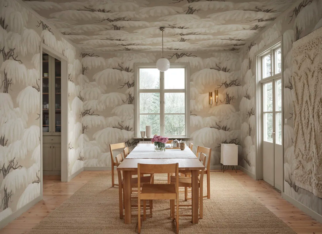 Sandberg behang Alba Beige S10723