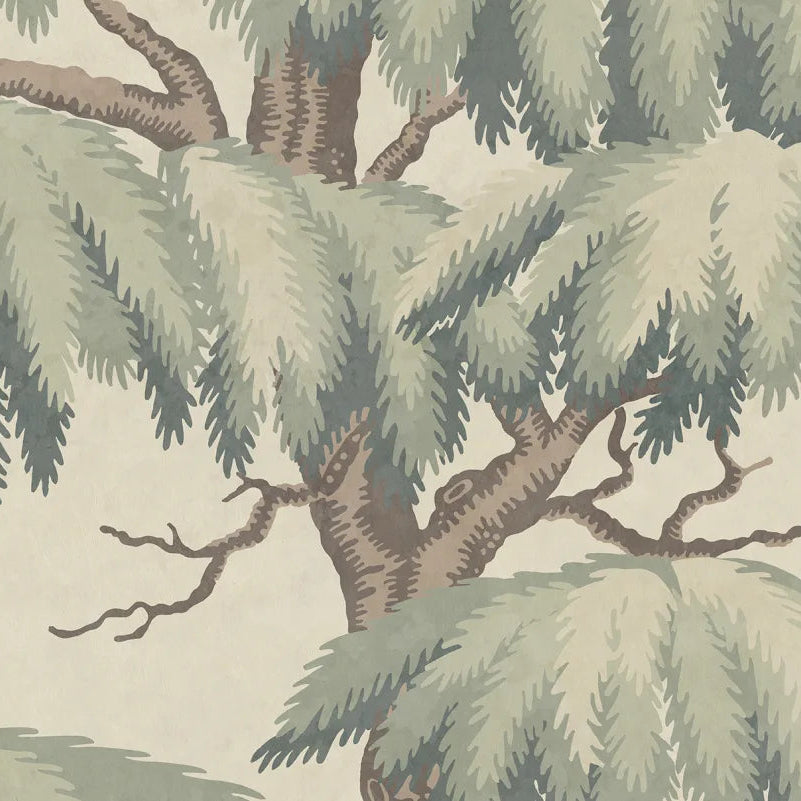 Sandberg behang Alba Green S10721