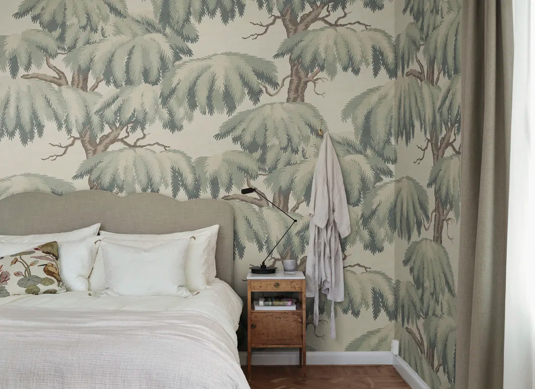 Sandberg behang Alba Green S10721