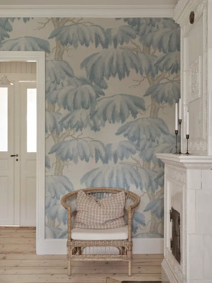 Sandberg behang Alba Light Blue S10722