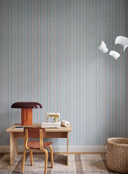 Sandberg behang Albin Blue S10703