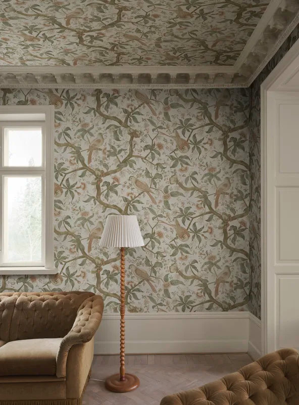 Sandberg behang Alexa Garden Green S10686