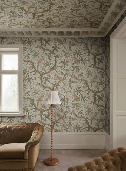 Sandberg behang Alexa Garden Green S10686