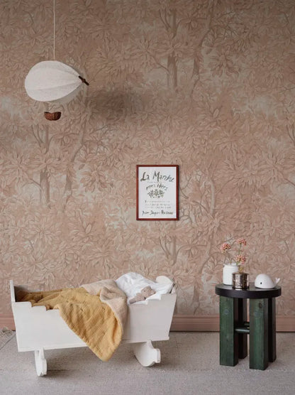 Sandberg behang Charles Blush S10715