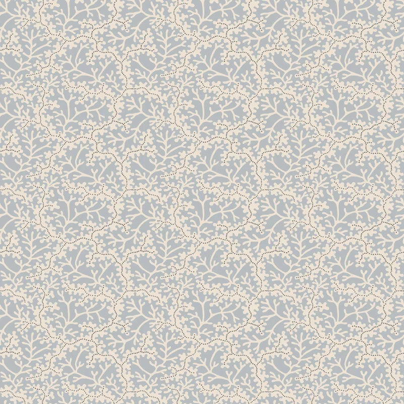 Sandberg behang Coral Light Blue S10673