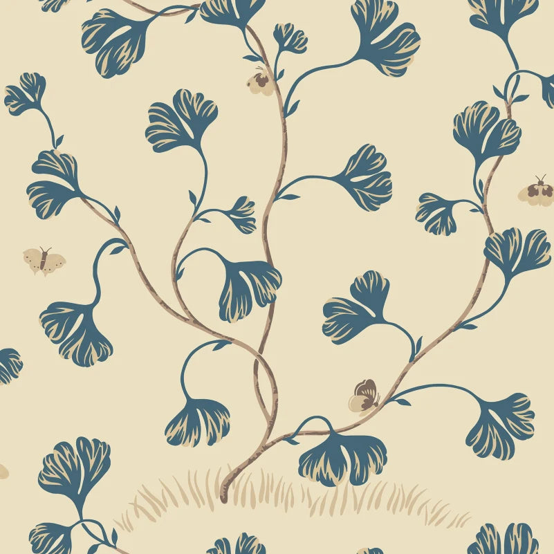 Sandberg behang Ebba Blue S10618