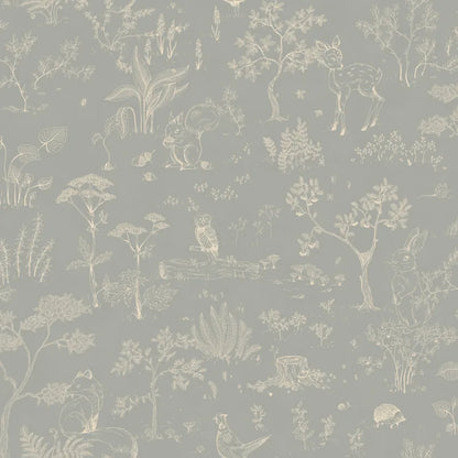 Sandberg behang Hollie Misty Blue S10640