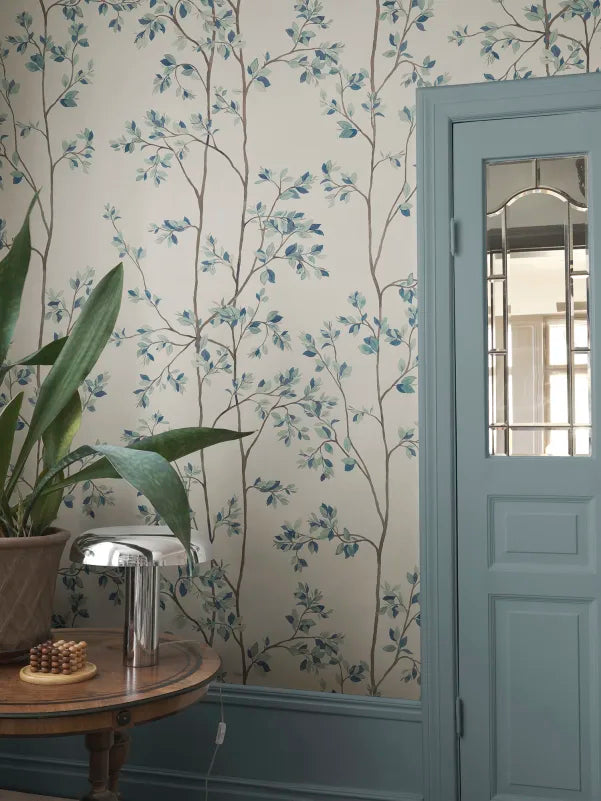 Sandberg behang Laura Blue S10701