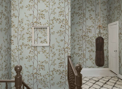 Sandberg behang Laura Light Blue S10809